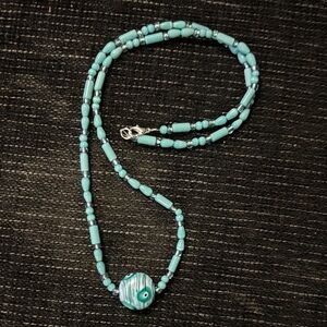 Turquoise Beaded Necklace